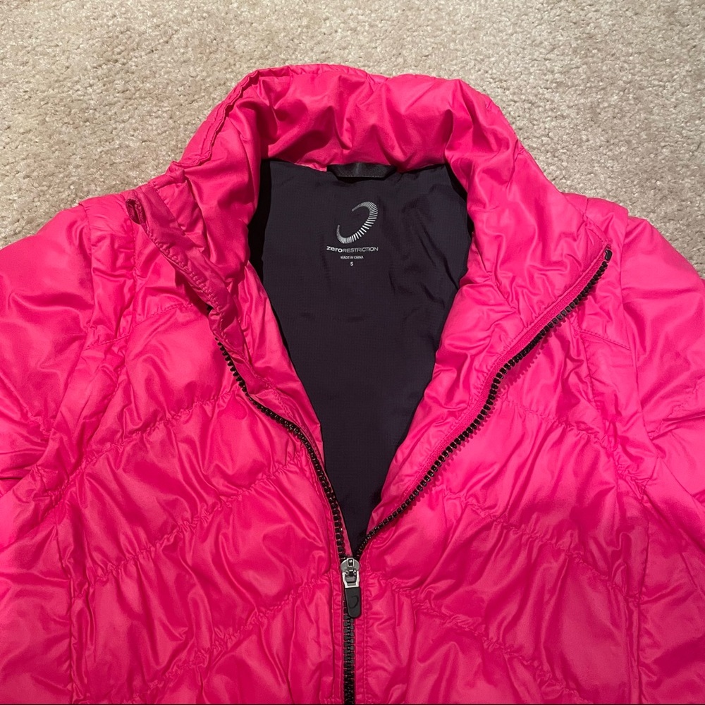 Zero Restriction Hybrid Pink Down Jacket/ Vest - image 2